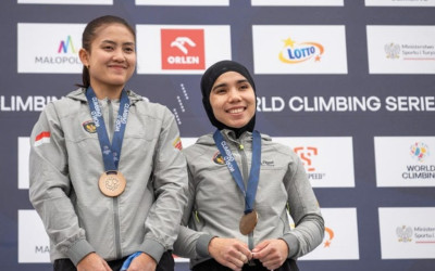 Persiapan Asian Games, Atlet Panjat Tebing Digembleng di Seri Dunia