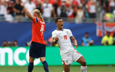 Hasil Piala Dunia 2026: Bellingham Brace! Inggris Depak Norwegia
