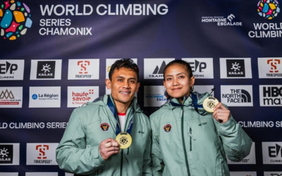 Desak Made dan Veddriq Juara di World Climbing Series Chamonix
