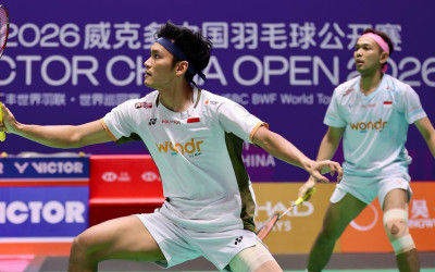 Tekuk Wakil Tuan Rumah, Fajar/Fikri Lolos 16 Besar China Open 2026