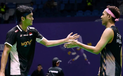 China Open 2026: Fajar/Fikri Mulus ke 8 Besar, Rehan/Gloria Terhenti