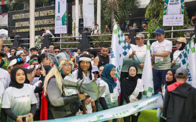 Menkop & Gubernur DKI Lepas Peserta Gen Coop Run 5K: Jalur Rasuna Said Vibes-nya Menyala!