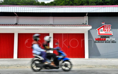 Gerai Koperasi Desa Merah Putih Balikpapan Selesai Dibangun