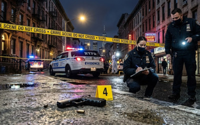 Penembakan Brutal Saat Malam Perayaan Kemerdekaan AS di Brooklyn: 8 Orang Terluka Termasuk 4 Anak!