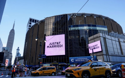 Taylor Swift dan Travis Kelce Gelar Wedding Mewah di Madison Square Garden