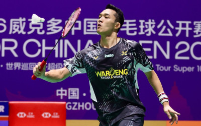 China Open 2026: Langkah Jojo Dihentikan Victor Lai