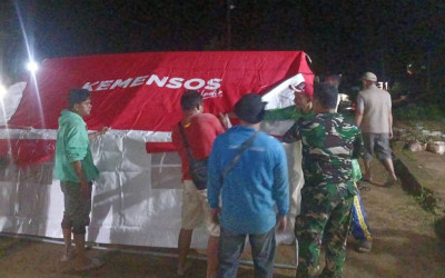 Kemensos Salurkan Ratusan Paket Logistik untuk Korban Banjir Tapanuli Tengah