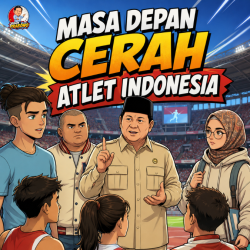 Komik Genzi : Masa Depan Cerah Atlet Indonesia