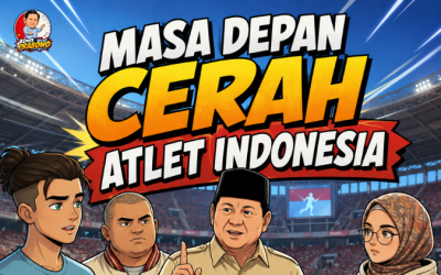 Komik Genzi : Masa Depan Cerah Atlet Indonesia
