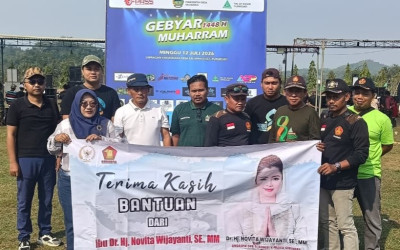 Legislator Gerindra Support Bantuan pada Gebyar 1448 H Muharam di Banyumas, Pererat Hubungan antar Masyarakat