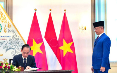 Menlu RI dan Vietnam Gelar Pertemuan JCBC ke-6