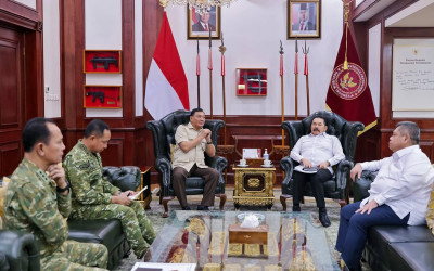 Menhan Kumpulkan Pimpinan Satgas PKH di Kantor Kemhan Usai Febrie Adriansyah Ditetapkan Tersangka
