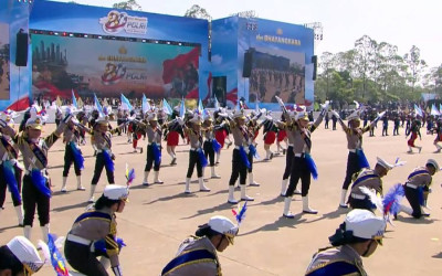 Presiden Prabowo Saksikan Aksi Polisi Cilik Tampil Beda di Hari Bhayangkara ke-80