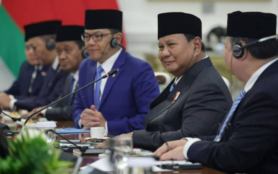 Presiden Prabowo Adakan Pertemuan Bilateral dengan Presiden Belarus