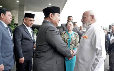 Presiden Prabowo dan PM Modi Berkunjung ke DPR
