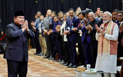 Presiden Prabowo dan PM Modi Hadiri Indian Community Reception