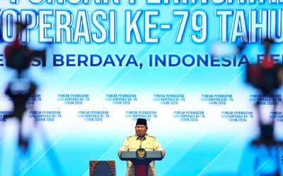 Presiden Prabowo Hadiri Puncak Harkopnas Ke-79