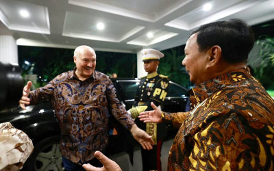 Presiden Prabowo Jamu Makan Malam Presiden Belarus