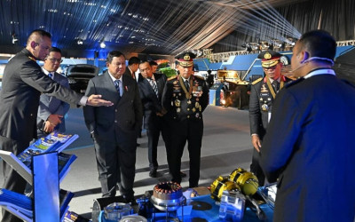 Presiden Prabowo Cek Pameran Bhayangkara 2026, Industri Keamanan Lokal Kian Menyala!