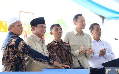 Presiden Prabowo Resmi Launching 5 Bendungan Baru, Siap Support Irigasi 39 Ribu Hektare Lahan Pertanian