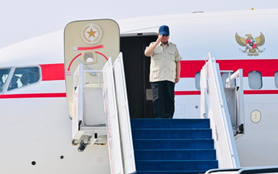 Presiden Prabowo Kunjungan Kerja ke Jateng, Resmikan Revitalisasi Stasiun Semarang Tawang