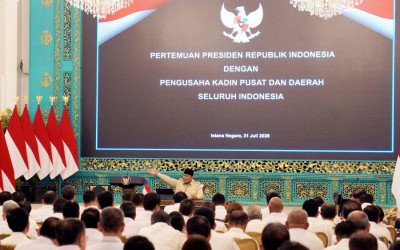 Presiden Prabowo Gelar Pertemuan Bersama Pengusaha Kadin se-Indonesia