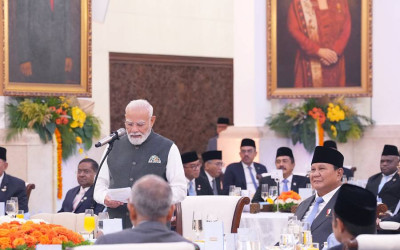 PM Modi Tegaskan India-Indonesia Siap Tingkatkan Kerja Sama Program Makan Bergizi Gratis