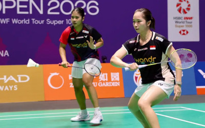 China Open 2026: Rachel/Febi Tembus Perempat Final