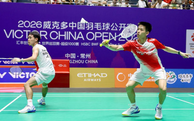 China Open 2026: Langkah Raymond/Joaquin Dijegal Wakil Tuan Rumah