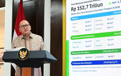 Spill Realisasi Investasi Q2 2026: Tembus Rp511,8 T, Investor Asing Kepincut RI!