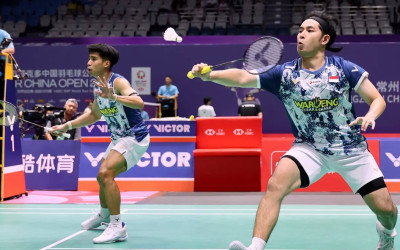 China Open 2026: Sabar/Reza dan Rehan/Gloria Mulus Amankan Tiket 16 Besar!