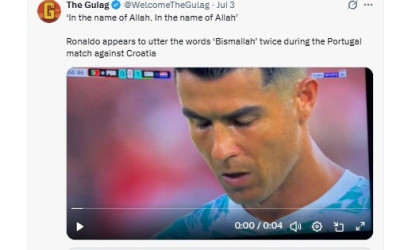 POV: Lo Kira CR7 Bilang 'Bismillah?' Ternyata Ini Mantra Rahasia Ronaldo Pas Eksekusi Penalti!