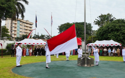 Meriah! Begini Keseruan Perayaan HUT ke-81 RI di Yangon Myanmar
