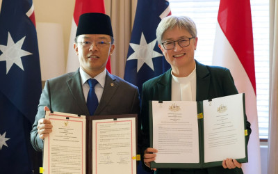 Pertemuan 2+2 di Melbourne: Menlu Sugiono Spill Strategi Ketahanan Kawasan bareng Australia