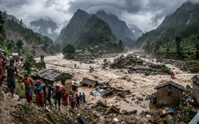 Meningkat! Korban Tewas Banjir Bandang Nepal-Tiongkok Jadi 469 Orang