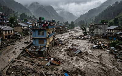 Bencana Nepal-China: 633 Jiwa Melayang, Hampir 3.000 Orang Masih Dicari
