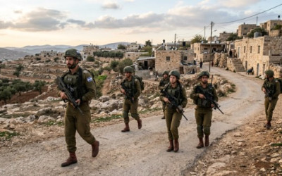 20 Jam! Tentara Israel Tutup Total Akses Utama Desa di Tepi Barat Palestina