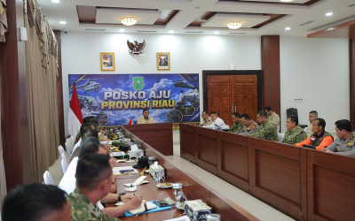 Presiden Prabowo Mendarat di Riau, Tinjau Langsung Penanganan Karhutla