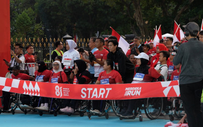 Wujudkan Ruang Inklusif, Merdeka Run 2026 Jadi Panggung Kesetaraan Disabilitas dan Solidaritas