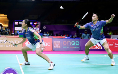 Lolos Mulus ke 16 Besar Kejuaraan Dunia 2026, Amri/Nita Langsung Incar Medali!