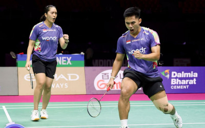 Kejuaraan Dunia 2026: Amri/Nita Lolos Semifinal Usai Libas Wakil Chinese Taipei
