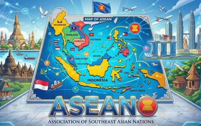 Apa Itu ASEAN? Ini Sejarah, Anggota, Tujuan, dan Makna Logonya