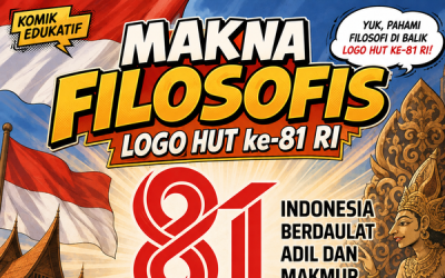 Komik Genzi : Makna Filosofis Logo HUT ke-81 RI