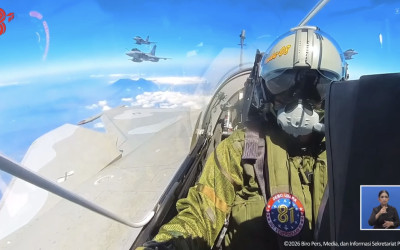 Meriah! 81 Pesawat TNI-Polri Ramaikan Langit Jakarta Saat Perayaan HUT ke-81 RI