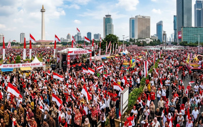 Info Kantong Parkir Pas Pesta Rakyat HUT ke-81 RI: Monas-Bundaran HI Siap Tumpah Ruah!