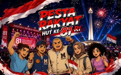 Komik Genzi : Pesta Rakyat HUT ke-81 RI