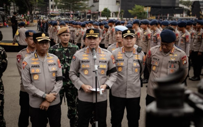 Polda Metro Jaya Amankan 21 Orang Diduga Perusuh Demo Jakarta