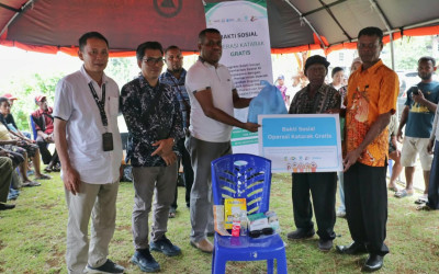 Kemensos Operasi Katarak Gratis Ratusan Warga, Bikin Penglihatan Makin Clear