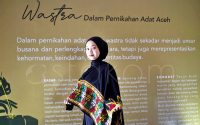 KPEA Pamerkan Kain Tradisional dan Perhiasan Khas Aceh