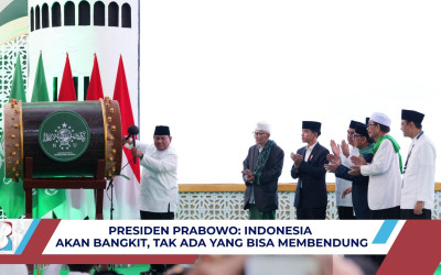 Di Hadapan Ulama NU, Presiden Prabowo Optimistis Indonesia Akan Bangkit dan Semakin Kuat